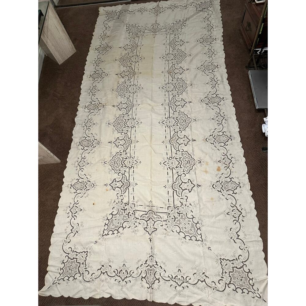 Vintage Rectangular Tablecloth